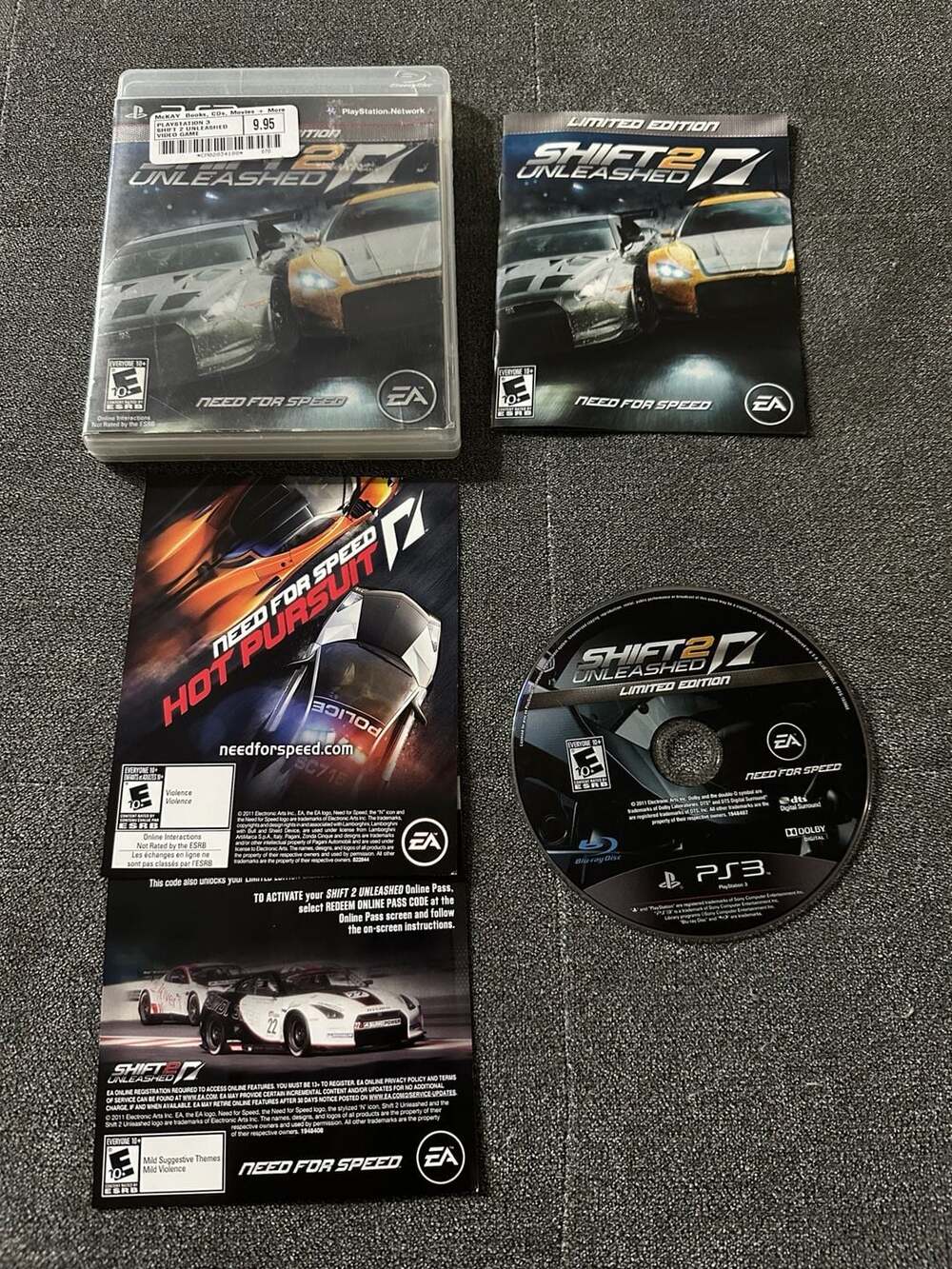 Shift 2: Unleashed Limited Edition - Sony PlayStation 3 (CIB)